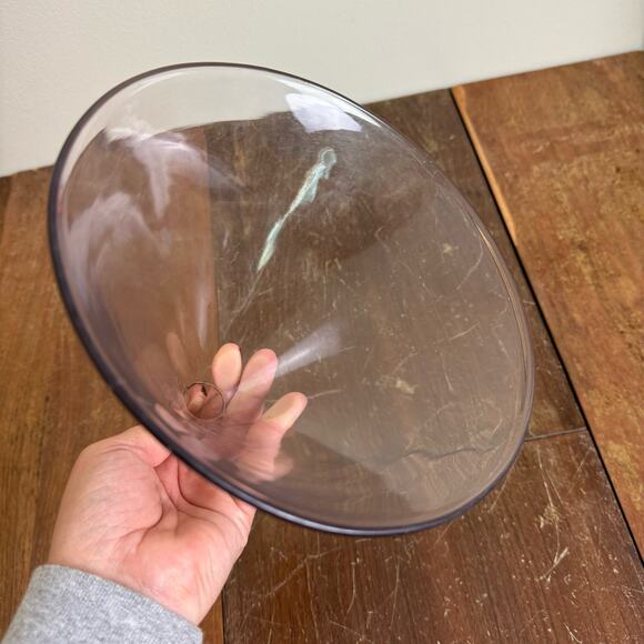 Antique Hand Blown Clear Glass Funnel Pat June 17 1884 Science Biology Chemistry - Picture 9 of 12